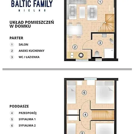 Casa de Férias Baltic Family Basen Kidsclub Rowery